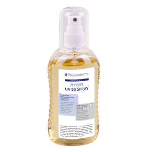 PHYSIO UV50 Spray 200ml- Extra wasserfestes Sonnenschutzspray LSF 50
