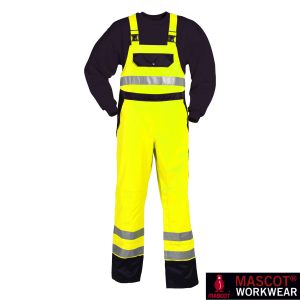 Mascot WELS Winter-Latzhose gelb | wasserdicht & winddicht  *RP*