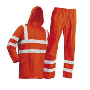 Warnschutz Regenset EN ISO 20471 | Regenjacke & Regenhose Set
