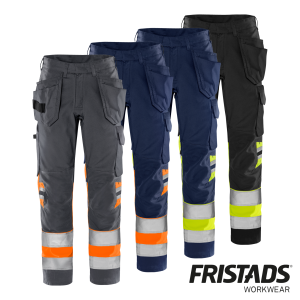 Fristads High Vis Green Handwerkerhose Kl. 1 2640 – nachhaltig