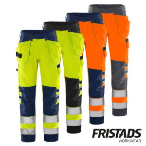 Fristads High Vis Green Handwerkerhose Kl. 2 2641 – nachhaltig