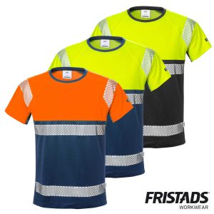 Fristads® High Vis T-Shirt Kl. 1 7518 THV – Warnschutz, UPF 40+