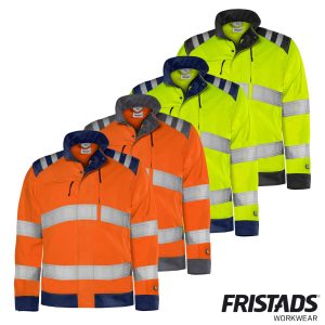 Fristads High Vis Green Jacke Kl. 3 4067 – nachhaltig & sichtbar