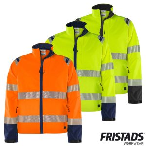 Fristads High Vis Green Stretchjacke 4647 GSTP Kl. 3