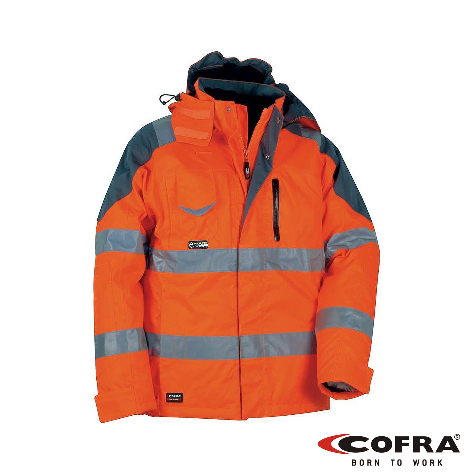Cofra® Hi-Vis Winterjacke RESCUE | EN 342 & EN 20471 zertifiziert – Bild 3
