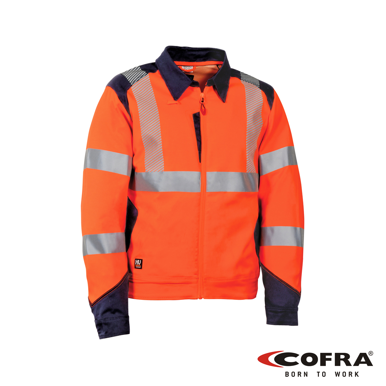 Cofra® Stretch Jacke ACARIGUA | EN ISO 20471 Warnschutzjacke – Bild 3