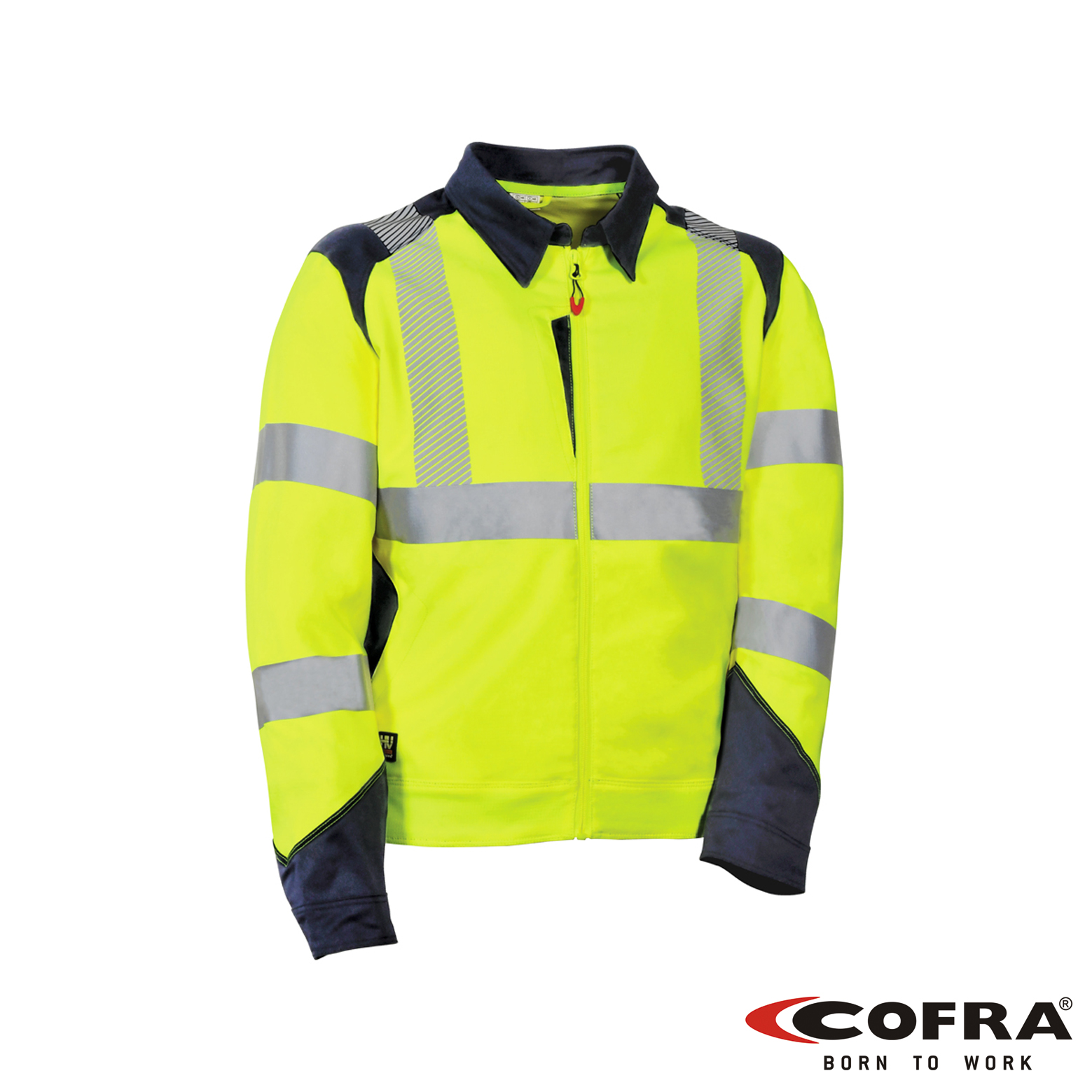 Cofra® Stretch Jacke ACARIGUA | EN ISO 20471 Warnschutzjacke – Bild 5