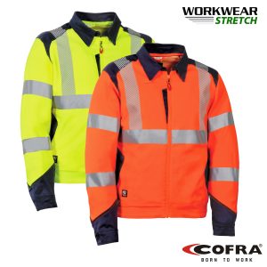 Cofra® Stretch Jacke ACARIGUA | EN ISO 20471 Warnschutzjacke