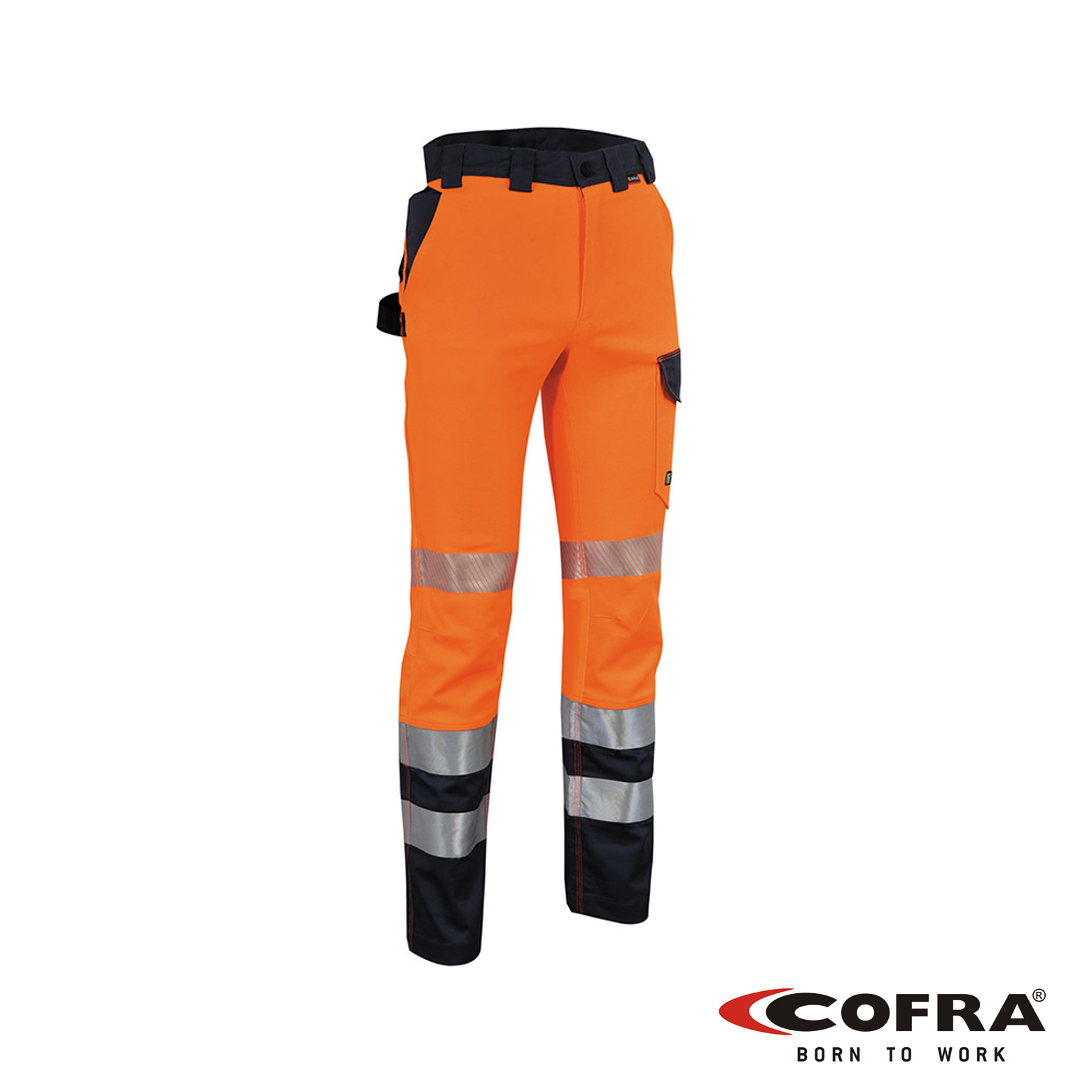 Cofra® Stretch Bundhose GUATIRE | EN ISO 20471 Warnschutzhose – Bild 3