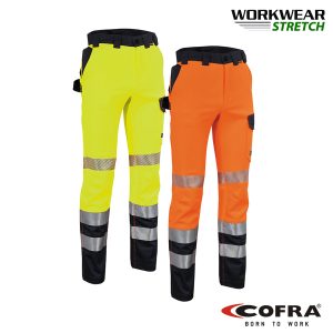 Cofra® Stretch Bundhose GUATIRE | EN ISO 20471 Warnschutzhose
