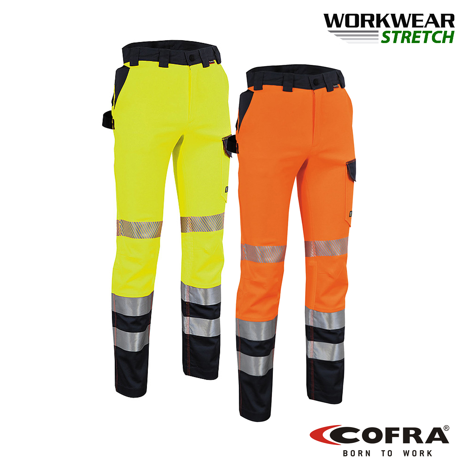 Cofra® Stretch Bundhose GUATIRE | EN ISO 20471 Warnschutzhose