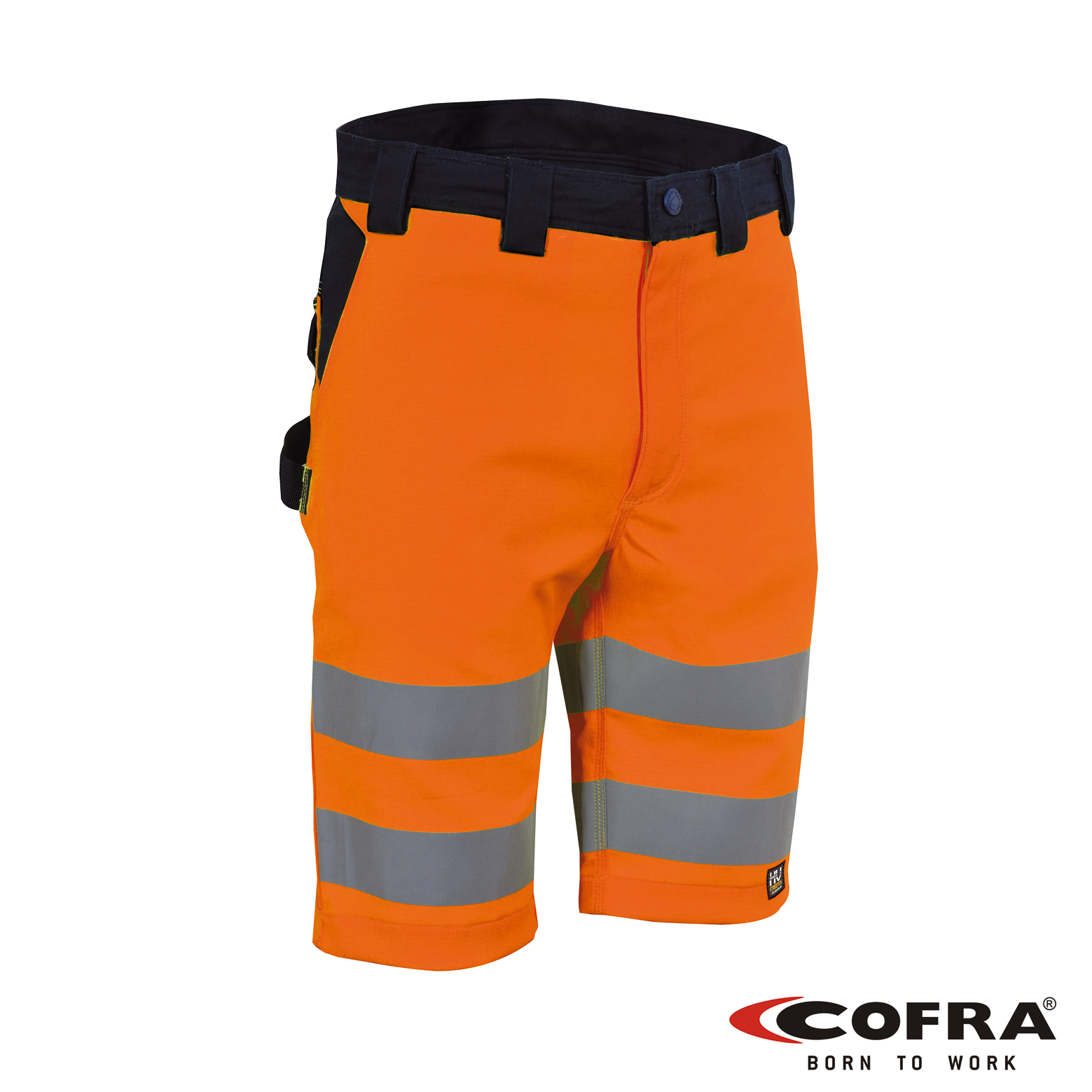 Cofra® Stretch Shorts BJUMA | EN ISO 20471 Warnschutz-Shorts – Bild 3