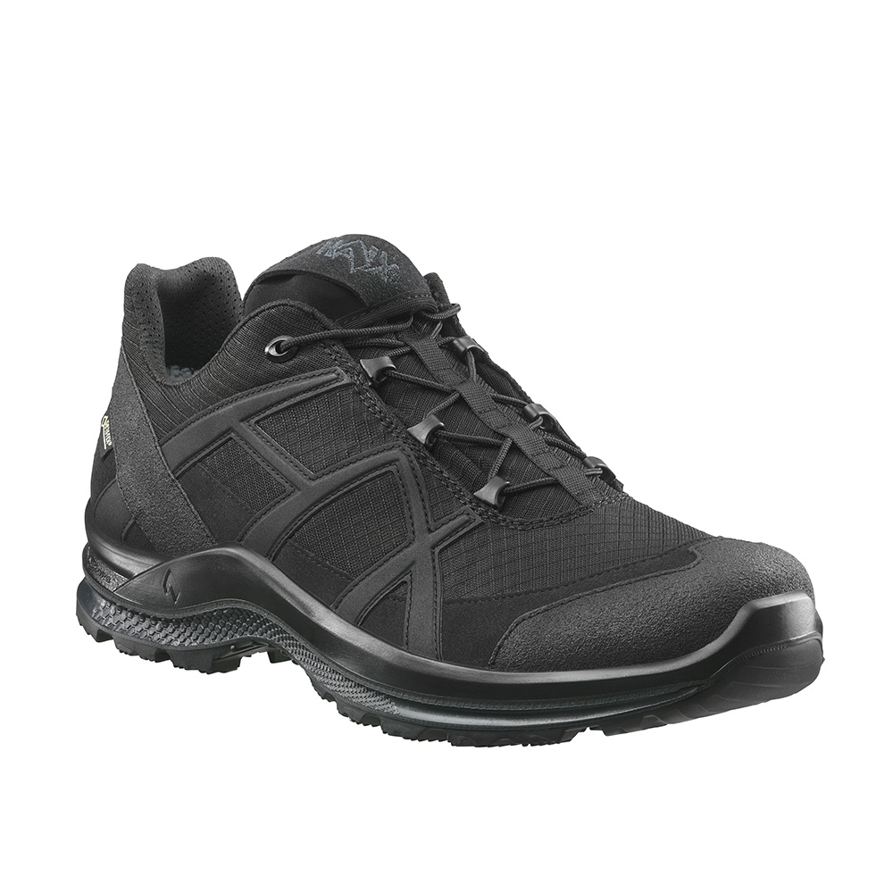 HAIX BLACK EAGLE Athletic 2.1 GTX low/black – wasserdichter und metallfreier Einsatzschuh