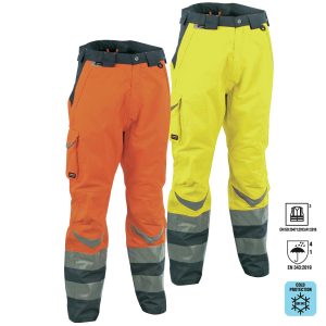 Cofra® Hi-Vis Winterhose SAFE | EN 342 & EN 20471 Warnschutzhose