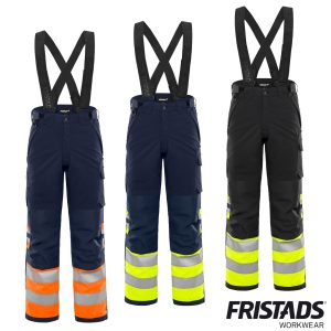 Fristads® High Vis Winterhose Kl. 1 2681 GLPS | Wasserdicht & Stretch