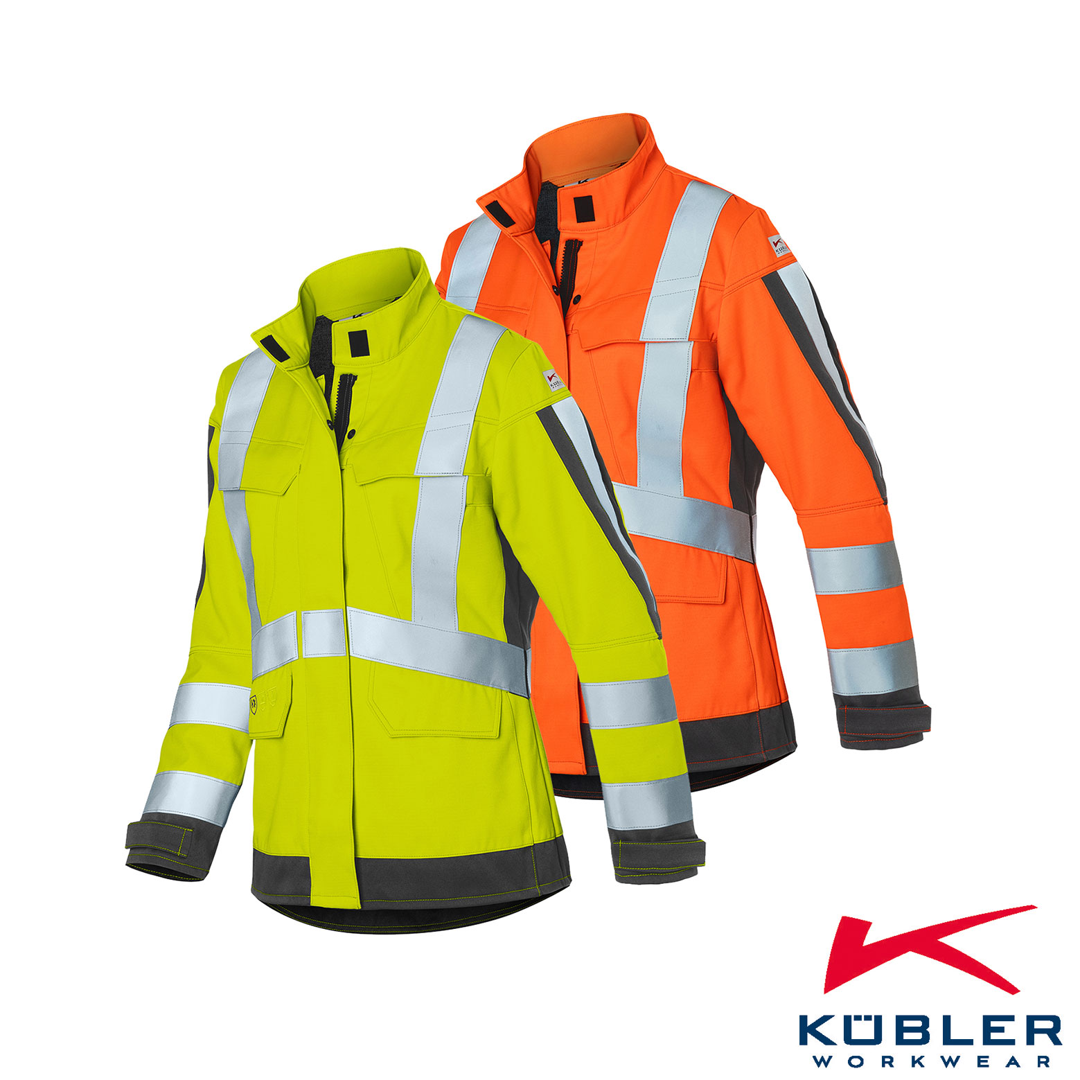 Kübler® PROTECTIQ HIGH VIS Damenjacke ARC2 | PSA 3 | Multinormschutz