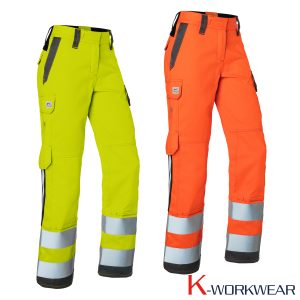 Kübler® PROTECTIQ HIGH VIS Damenhose ARC1 | PSA 3 | Multinormschutz