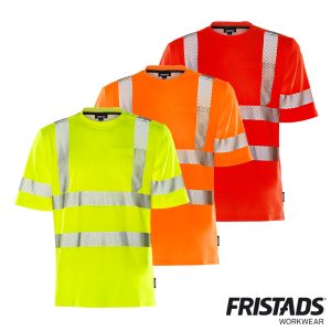 Fristads®  High Vis T-Shirt 7407 THV | EN ISO 20471 Kl. 2/3 | UV-Schutz UPF 40+