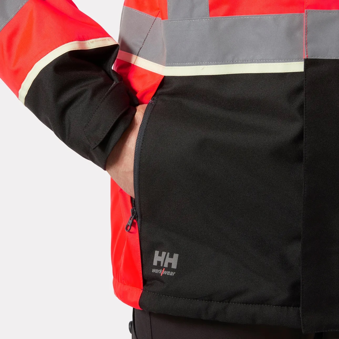 Helly Hansen UC-ME Hi Vis Winterjacke | Warnschutz Klasse 3 – Bild 16