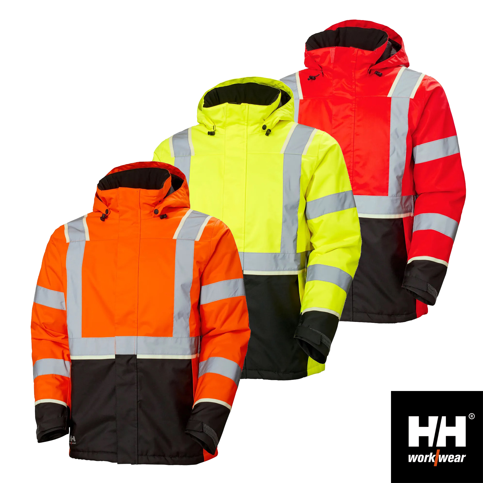 Helly Hansen UC-ME Hi Vis Winterjacke | Warnschutz Klasse 3