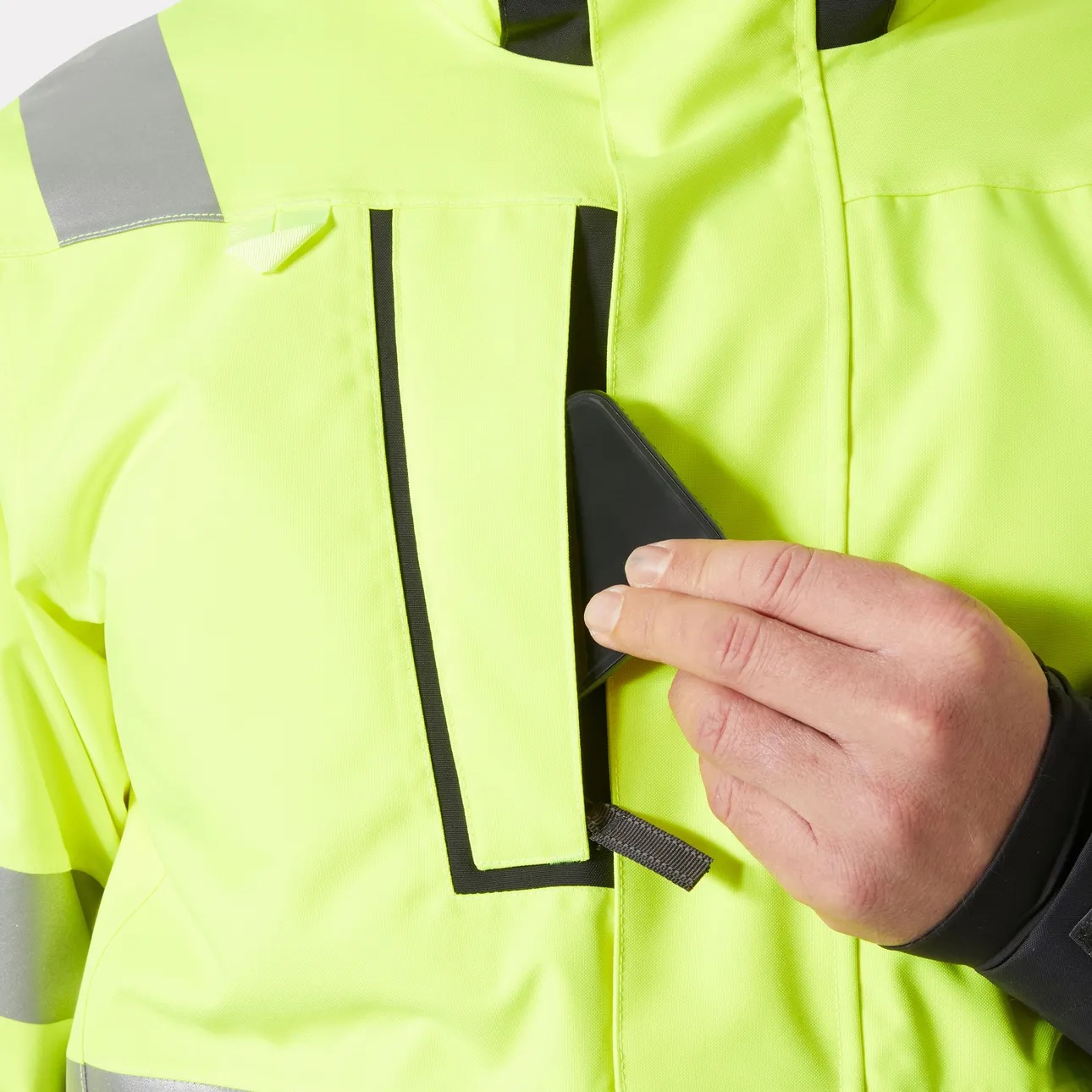 Helly Hansen Alna 2.0 Hi Vis Winteranzug | Warnschutz Klasse 3 – Bild 8
