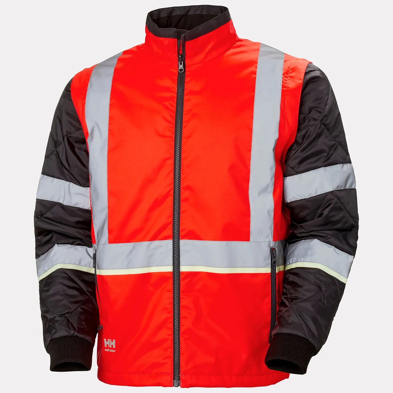 Helly Hansen UC-ME Hi Vis isolierte Jacke | Warnschutz Klasse 2 – Bild 2