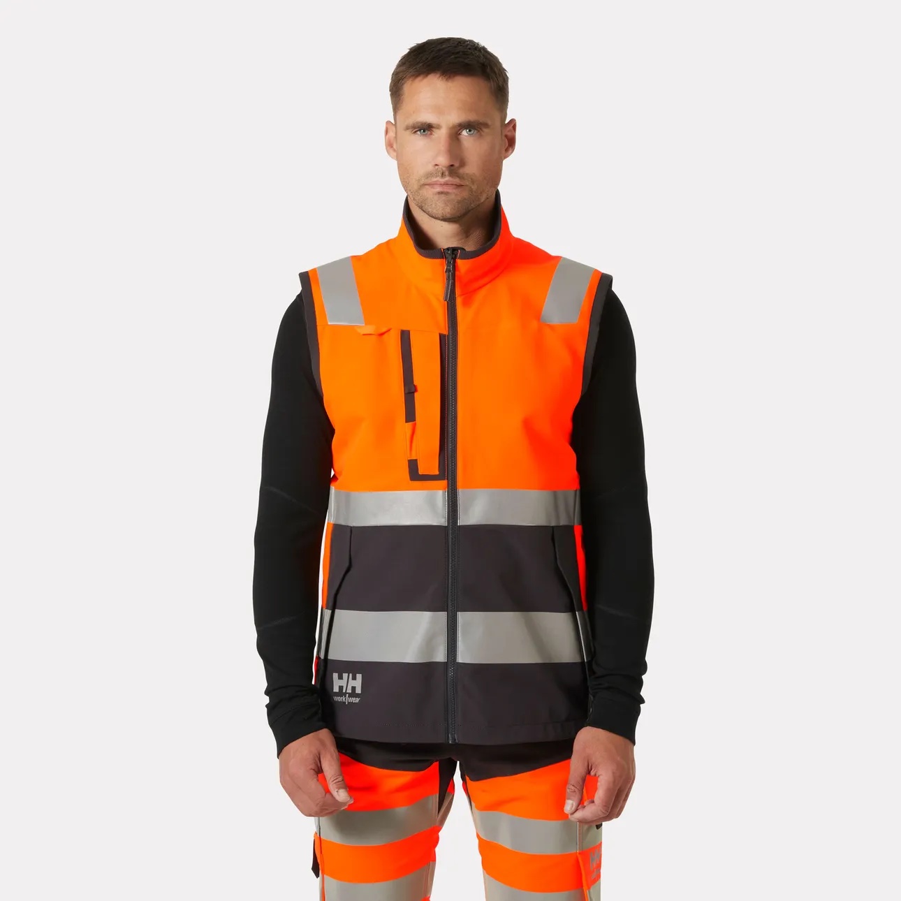 Helly Hansen Alna 4X Hi Vis Tech Weste | Warnschutz Klasse 1 – Bild 3