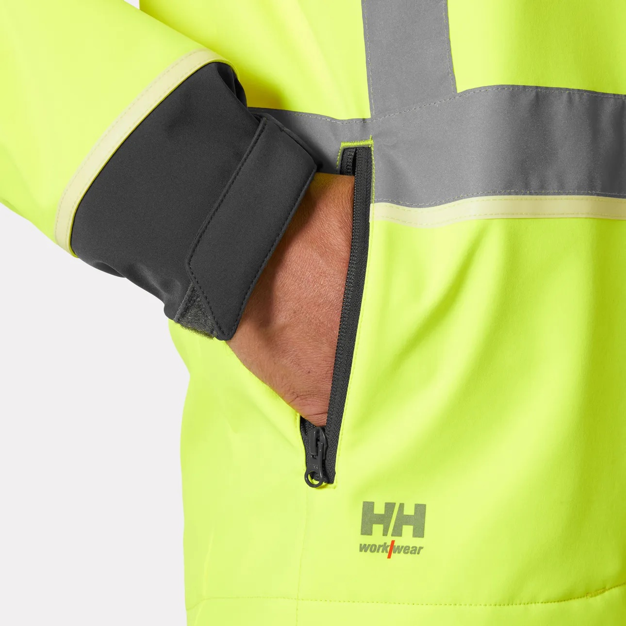 Helly Hansen UC-ME Hi Vis Softshelljacke | Flexibel, sichtbar und wetterfest – Bild 4