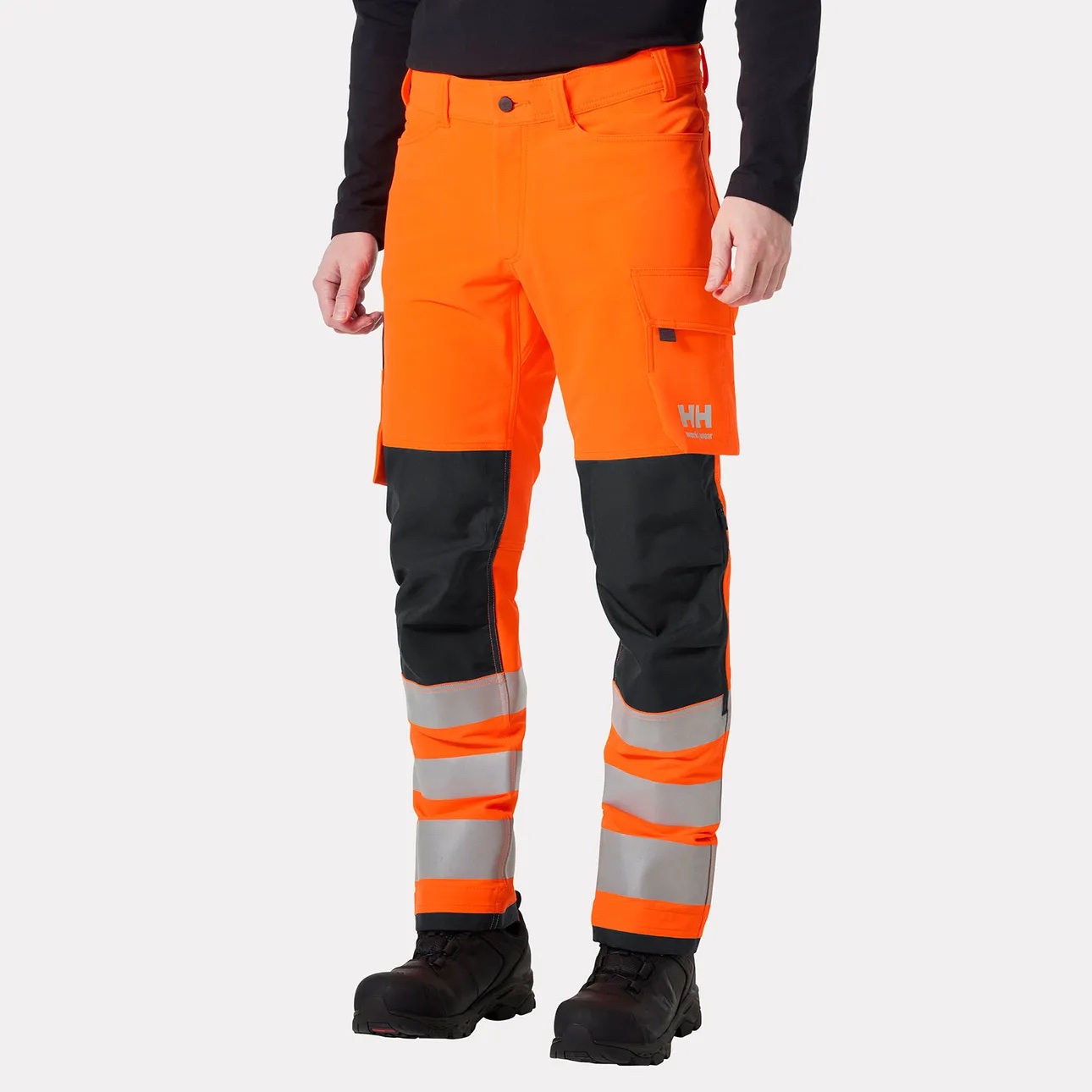 Helly Hansen Alna 4X Hi Vis Arbeitshose | Warnschutz Klasse 2 – Bild 8
