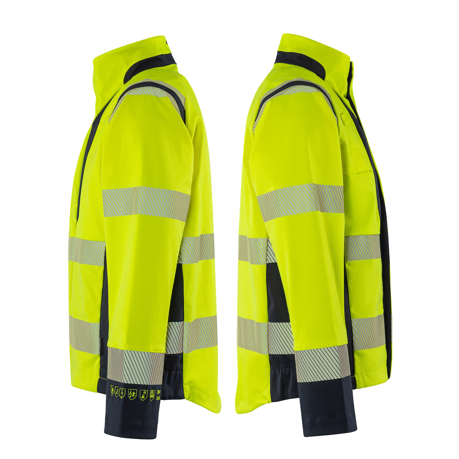 Fristads 4940 GFS Flamestat High Vis Jacke | Multinorm – Bild 2
