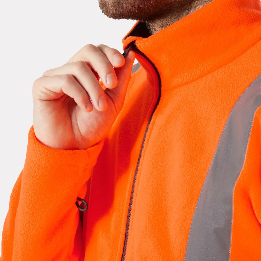 Helly Hansen UC-ME Shelljacke + ZIP-IN Fleecejacke | Hi Vis – Bild 9