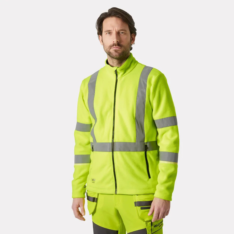 Helly Hansen UC-ME Shelljacke + ZIP-IN Fleecejacke | Hi Vis – Bild 8