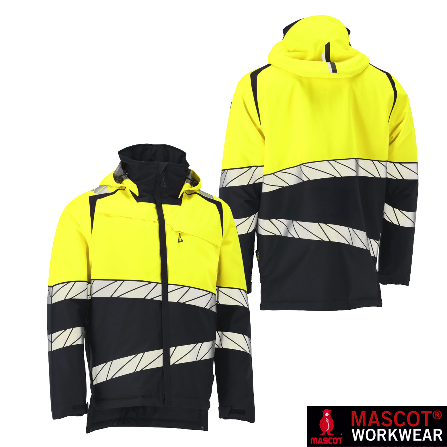 MASCOT® ACCELERATE SAFE Winterjacke 25035 | Warnschutz – Bild 3