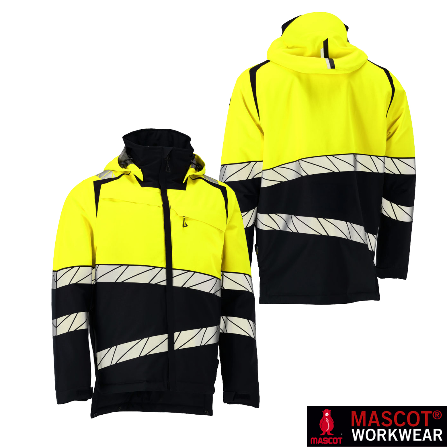 MASCOT® ACCELERATE SAFE Winterjacke 25035 | Warnschutz – Bild 4